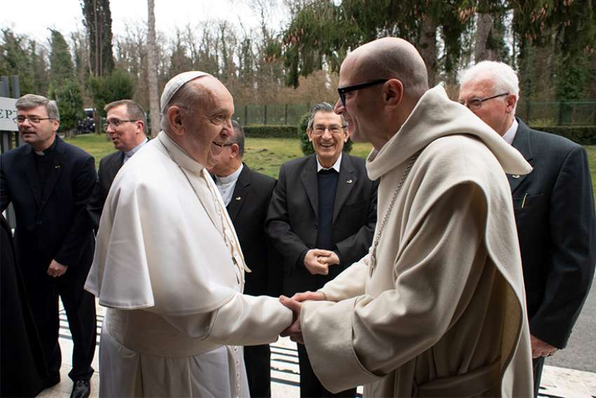 Benedictine abbot leads Pope, Roman Curia in Lenten retreat