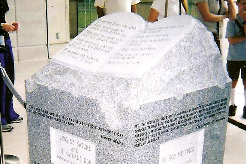 Charles Lewis: Alabama needs to fight for Ten Commandments