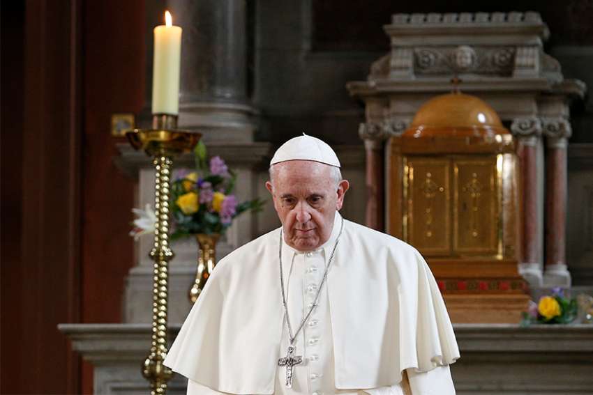 Gay clergy must stay celibate or leave, Pope Francis says