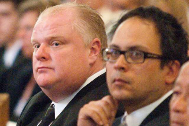 Rivals pray for Rob Ford at mayoralty interfaith debate