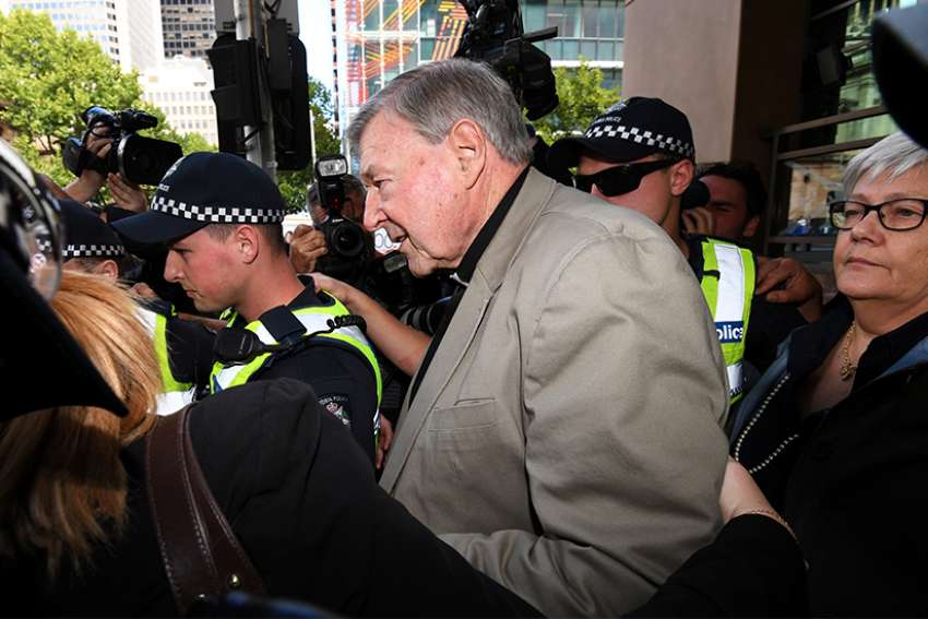Alleged abuse victims testify against Cardinal Pell at Australian court hearing