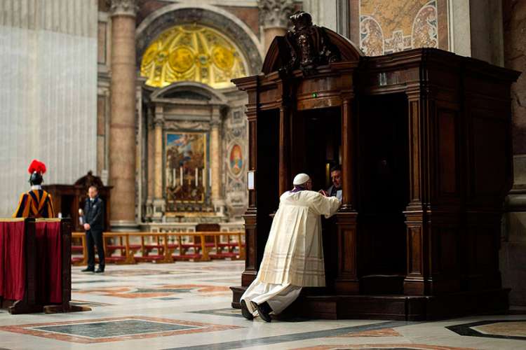 Recognize sinfulness to receive God's mercy