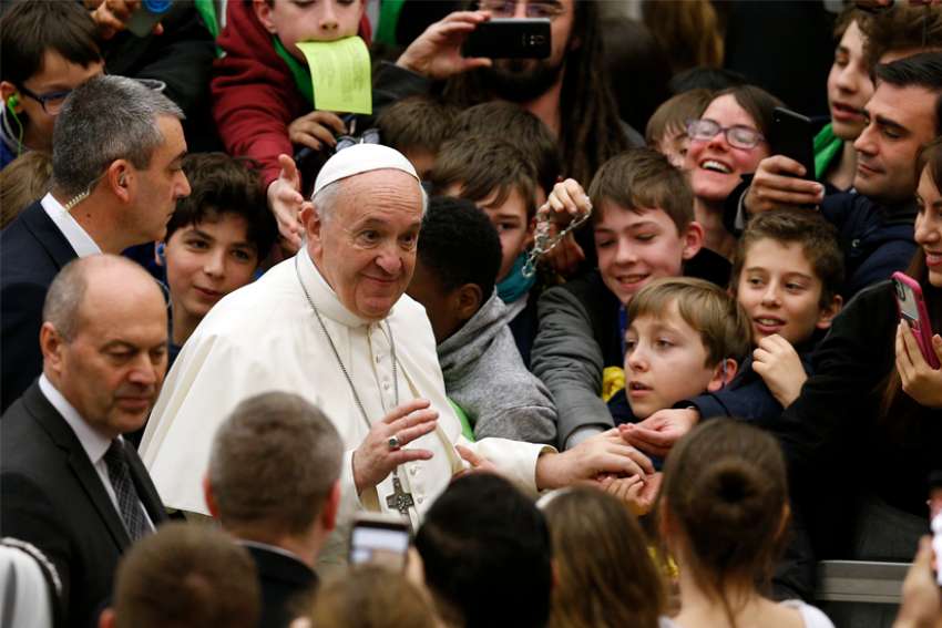 Pope Francis: God's kingdom is for the poor in spirit, not the proud of heart