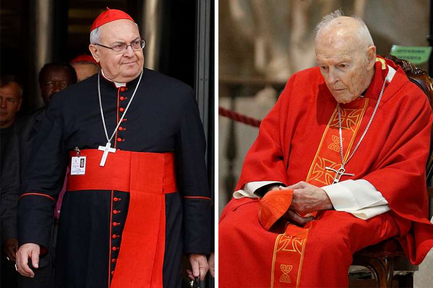 Letter confirms Vatican officials knew of McCarrick abuse allegations in 2000