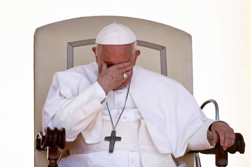 Editorial: Pick a faith lane, Your Holiness