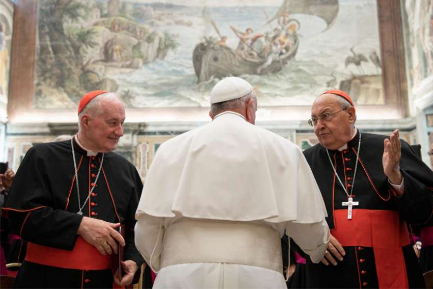 Get ready to get dirty, Pope Francis tells new bishops