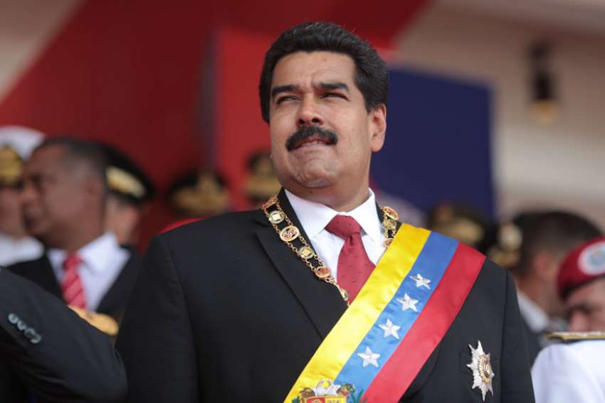 Venezuelan president meets with Pope amid crisis