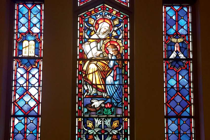 As a Lenten project, take a closer look through the stained glass