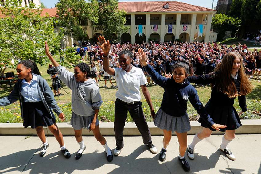 Meghan Markle's Catholic school celebrates royal wedding