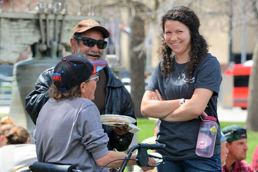 Travel gap year leads to serving the homeless