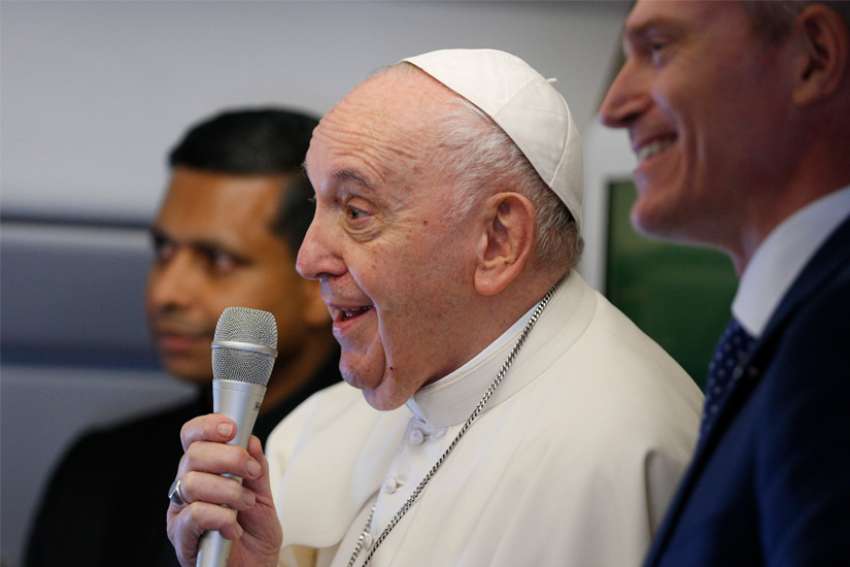 Papal journey to Canada begins