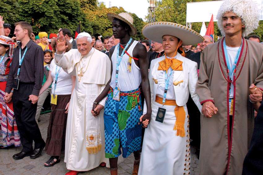 Benedict had strong connection with youth