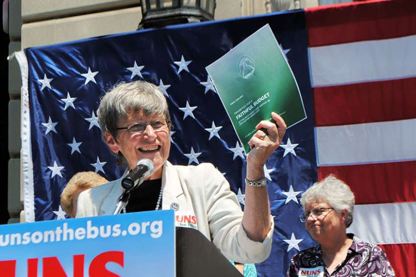 In blunt talk at the Vatican, activist nun blasts ‘male power’