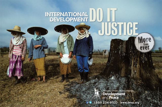 Development and Peace relaunches fall campaign