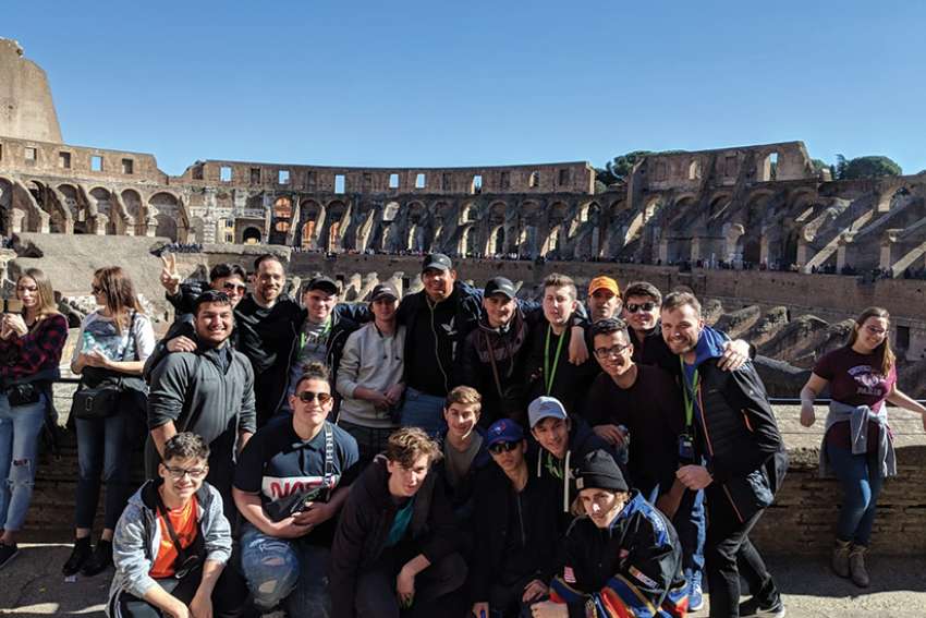 Toronto students connect with old Church in Europe