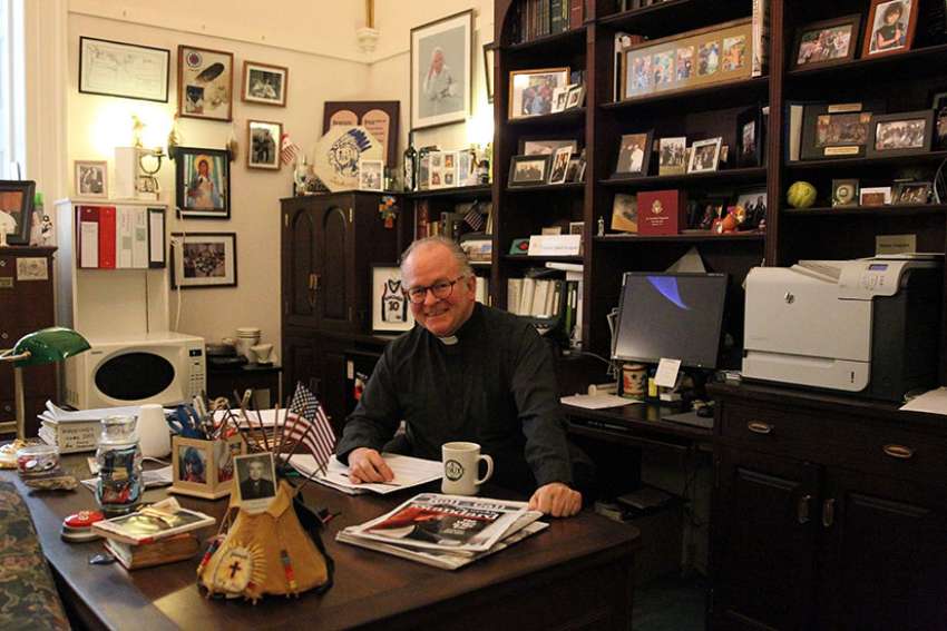 A Jesuit chaplain shepherds U.S. Congress' divided flock
