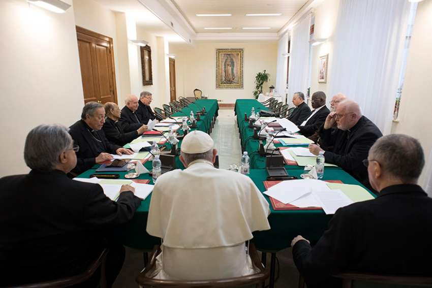 Pope, cardinal advisers studying regional tribunals for abuse cases