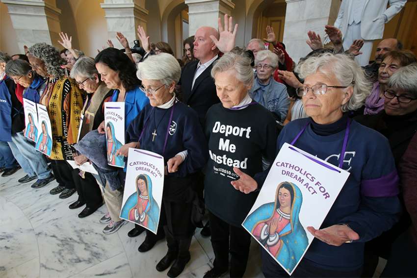 Dozens of Catholics arrested as they call on Congress to help 'Dreamers'