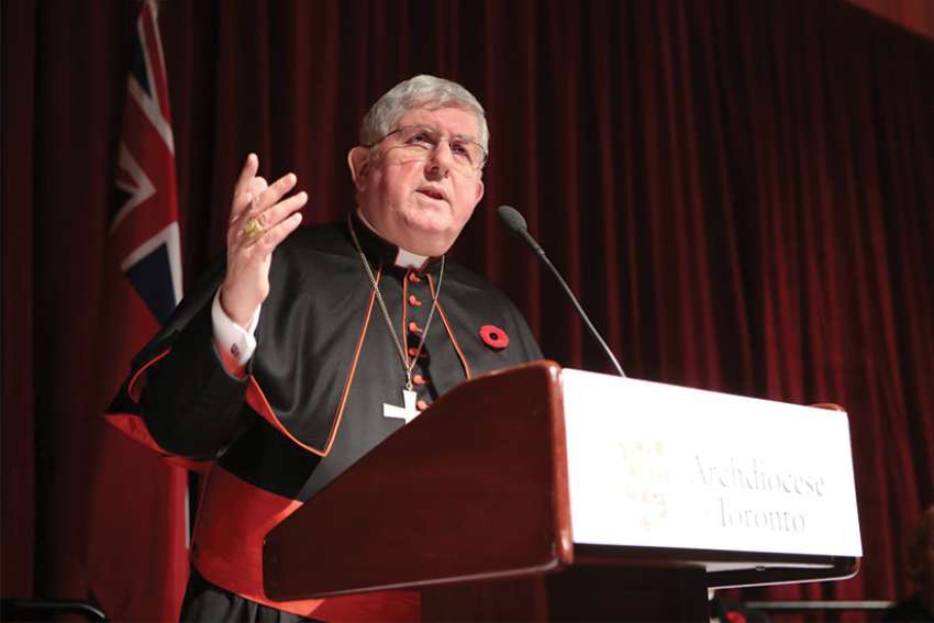 Catholic health care a sign of hope in ‘valley of tears,’ said Cardinal Collins