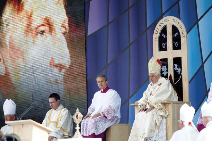 Fr. Raymond de Souza: Visit a shining moment for Benedict, Newman