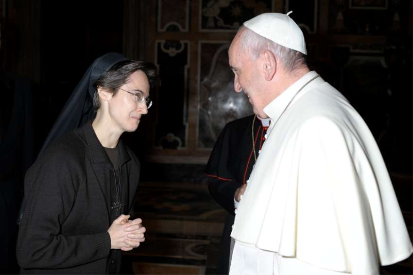 Pope Francis names religious sister secretary-general of Vatican City State governing office