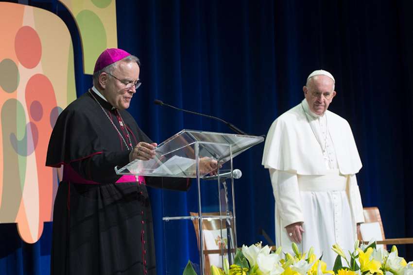 Cancel youth synod, focus on life of bishops, Archbishop Chaput writes to Pope