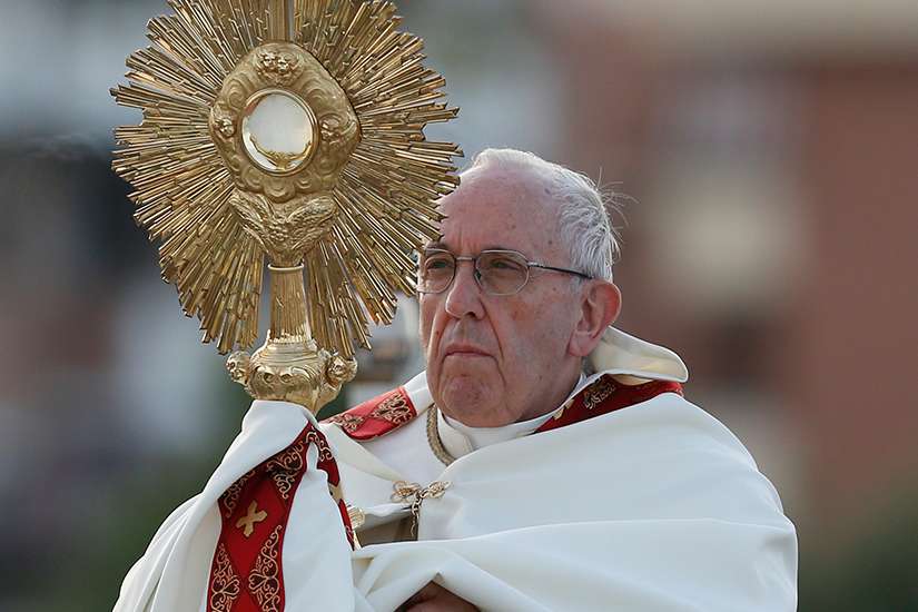 Seek Christ in 'abandoned tabernacles' of the poor, the lonely, Pope says