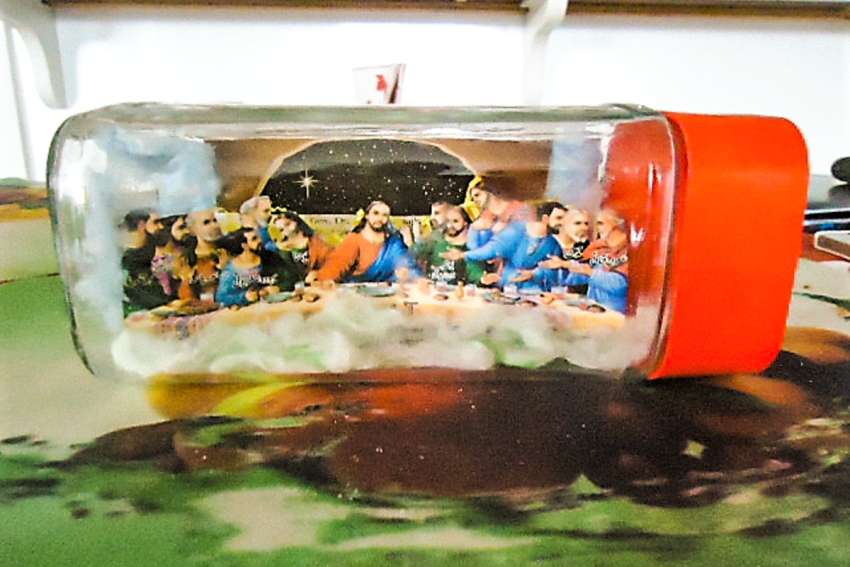 Religious message in a bottle