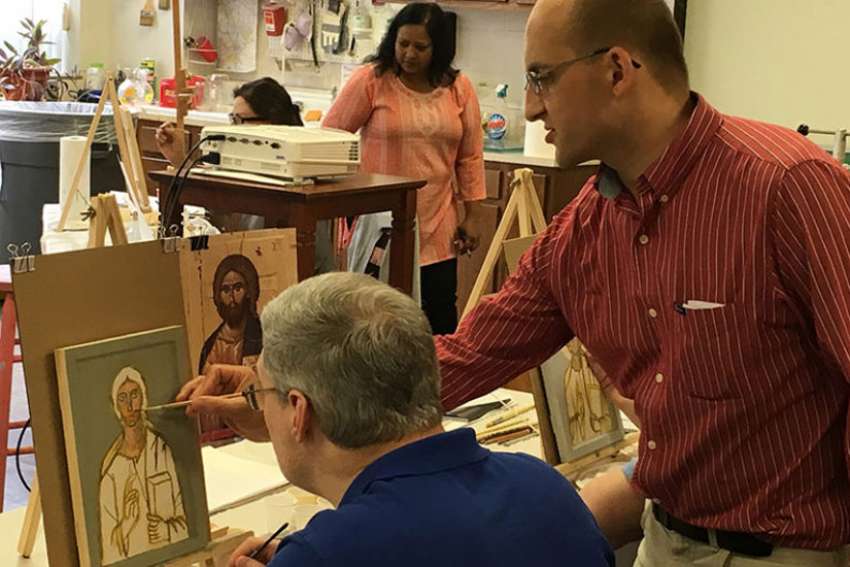 Iconography classes draw non-Orthodox in search of spiritual images