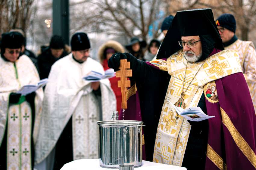 Montreal’s Great Blessing of Water calls for Ukraine peace