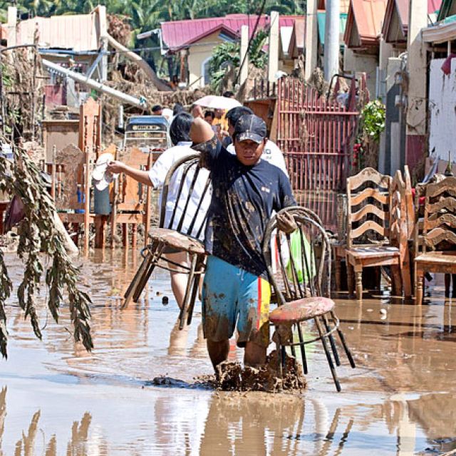 Flood calls forth aid