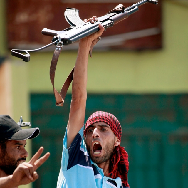 Libya’s rebel leader denies claims of Islamic extremists in group 