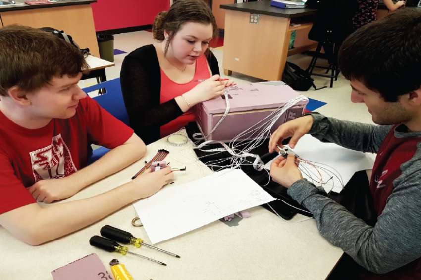 Kitchener students build a wall to break barriers