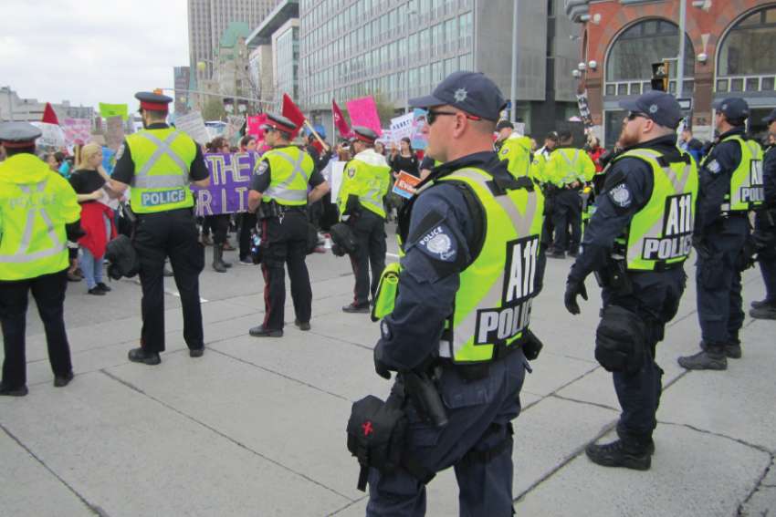 A trip of peace, protest and patience