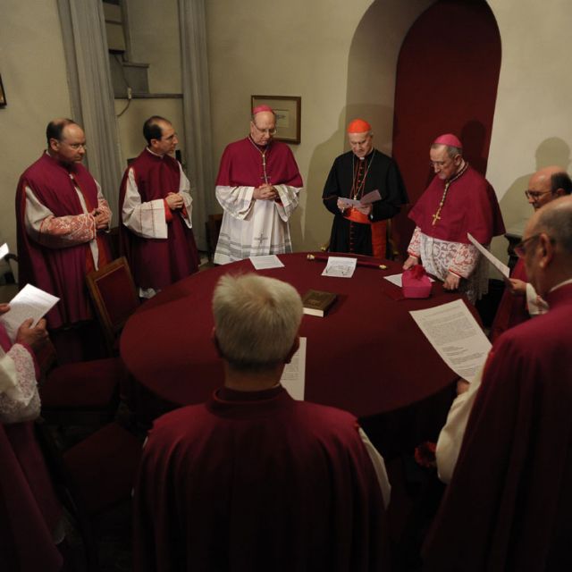 The anticipation and anxiety of waiting for a new pope