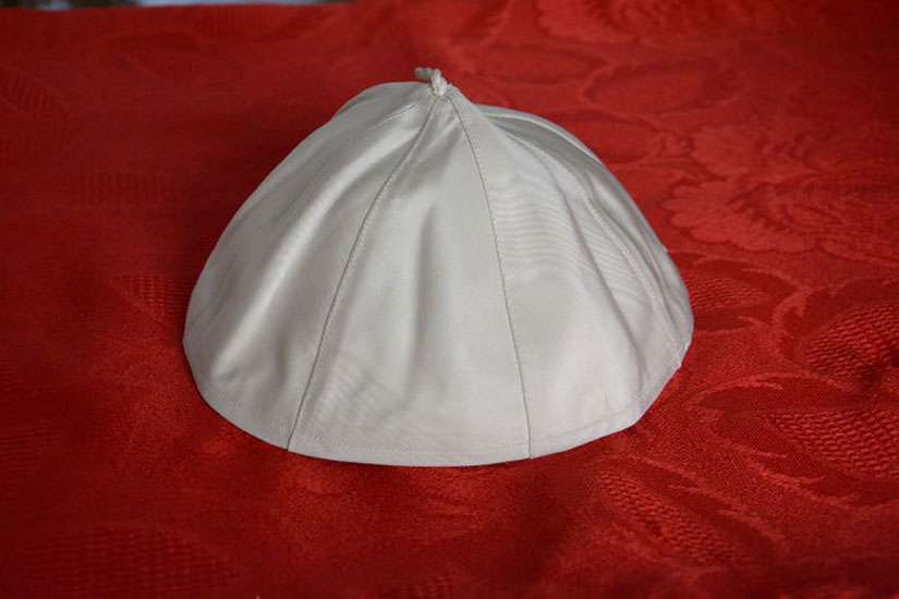 Pope Francis skullcap fetches $18,000 in online auction