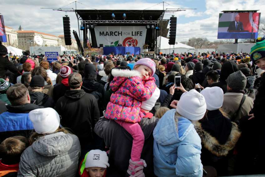 Pope Francis offers prayers, sends greetings to March for Life