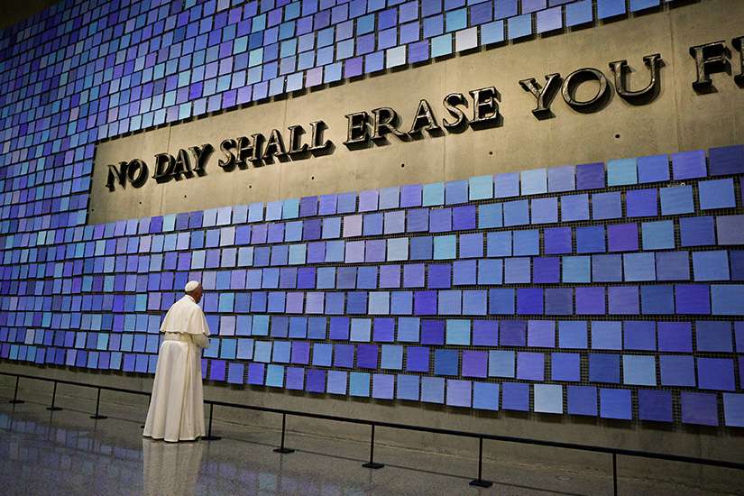 Pope at 9/11 Memorial: Violence is never impersonal, always brings tears