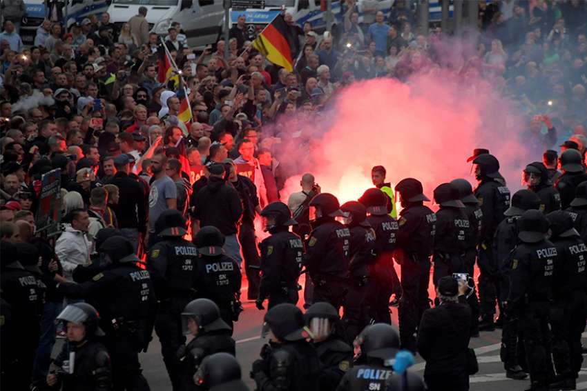 German church leaders condemn latest riots at immigration protest