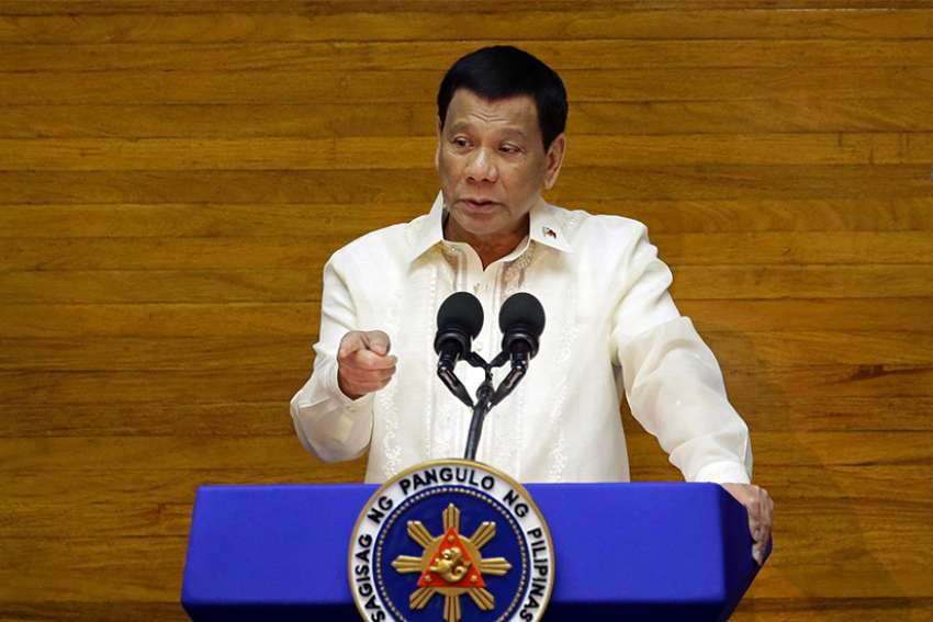 Philippine president open to talks, despite comments against bishops, spokesman says
