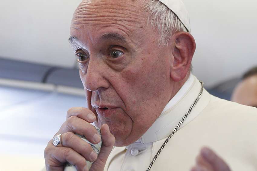 Returning from Fatima, Pope says he has doubts about Medjugorje