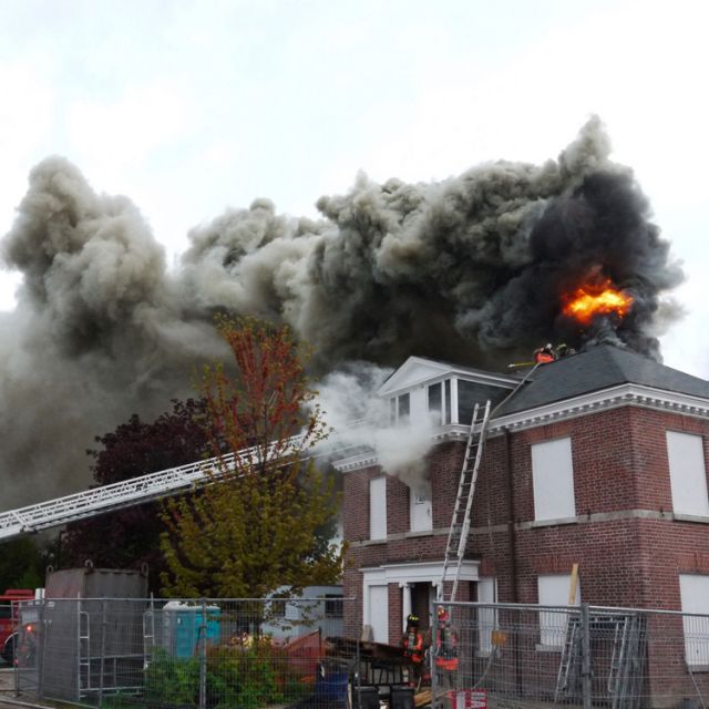Fire strikes Senator O'Connor House