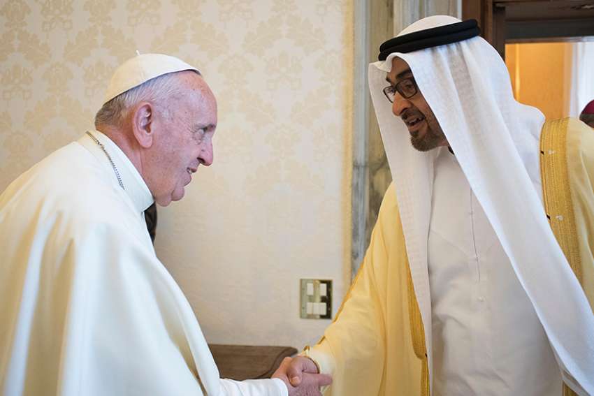 Pope Francis to make historic visit to United Arab Emirates in February