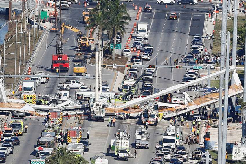 Miami Archdiocese offers prayers after bridge collapse
