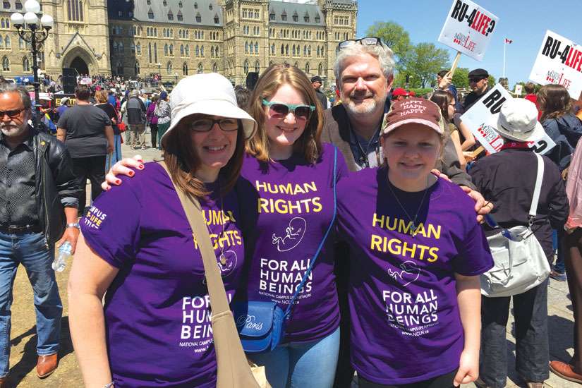 Dunn family lives pro-life message at home and work