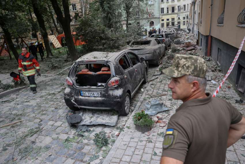Russia launches 'barbaric attack' on civilians near Ukrainian Catholic University