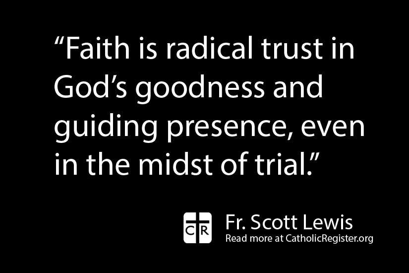Genuine faith will guide  us through the darkness