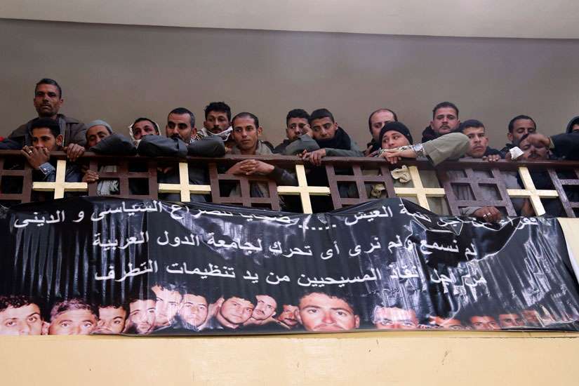 Pope seeks prayers for Egyptians beheaded by Islamic State