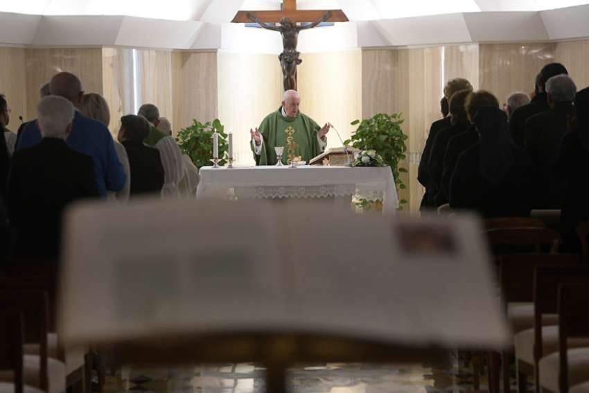 Pope Francis: Refusing God's generosity is a sin