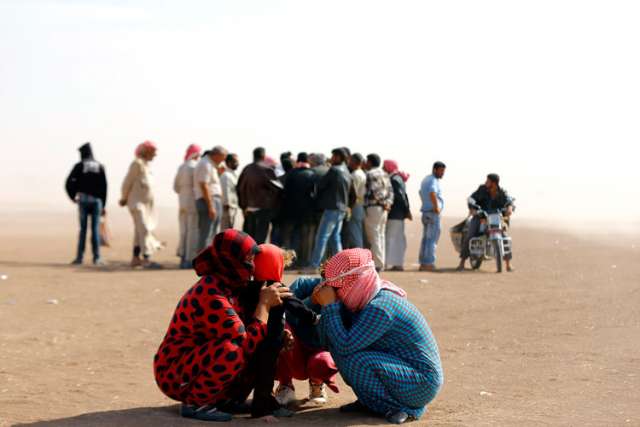 Syrian refugees' reactions mixed to airstrikes against Islamic State
